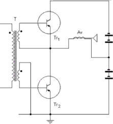 Electrónica Unicrom - Amplificador clase B sin transformador con altavoz de un bobinado