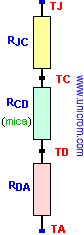 Disipador de calor (heatseank): circuito equivalente - Electr�nica Unicrom