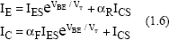 Modelo simplificado Ebers_Moll  - Electr&oacute;nica Unicrom