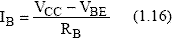 Corriente de base IB del transistor bipolar en el punto de operación Q - Electrónica Unicrom