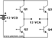 UPS - Configuraci�n puente inversor  -  Electr�nica Unicrom