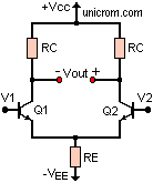 Amplificador diferencial - Electr&oacute;nica Unicrom