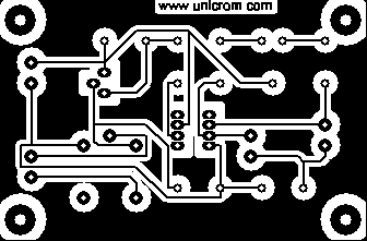Circuito impreso sugerido para: control por diferencia de temperatura - Electr&oacute;nica Unicrom