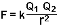 F�rmula de La ley de Coulomb  -  Electr�nica Unicrom