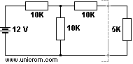 Teorema de thevenin, circuito original - Electrónica Unicrom